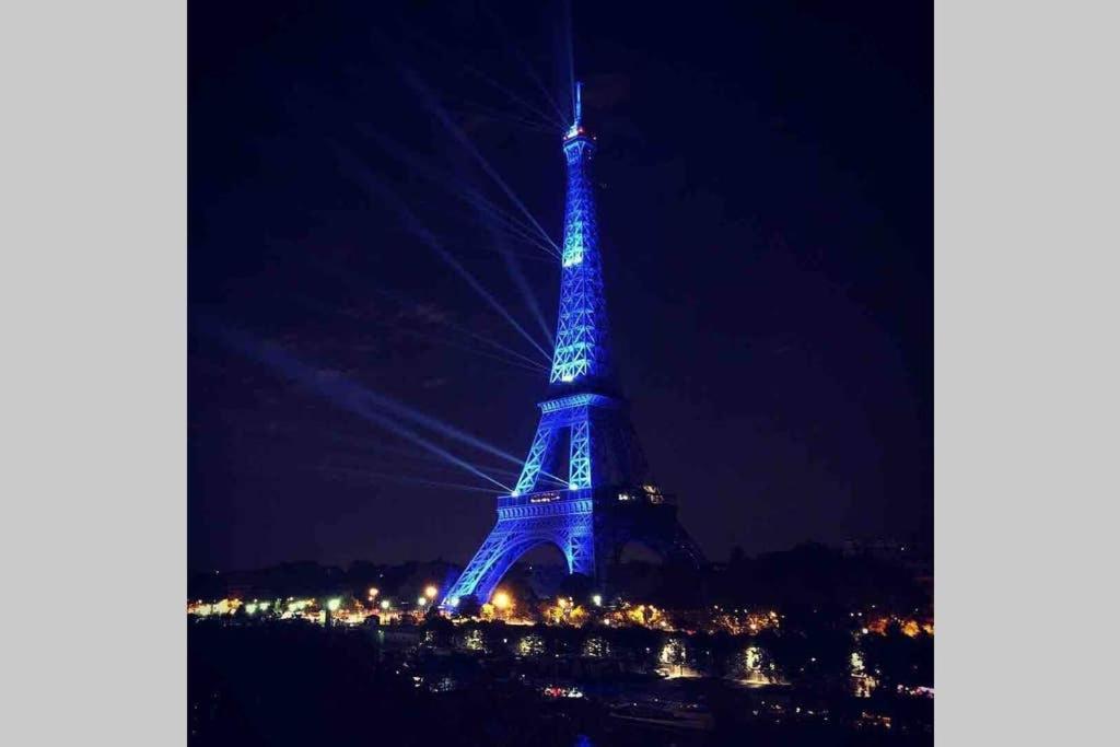 Eiffel Tower Romantic View Daire Paris Dış mekan fotoğraf