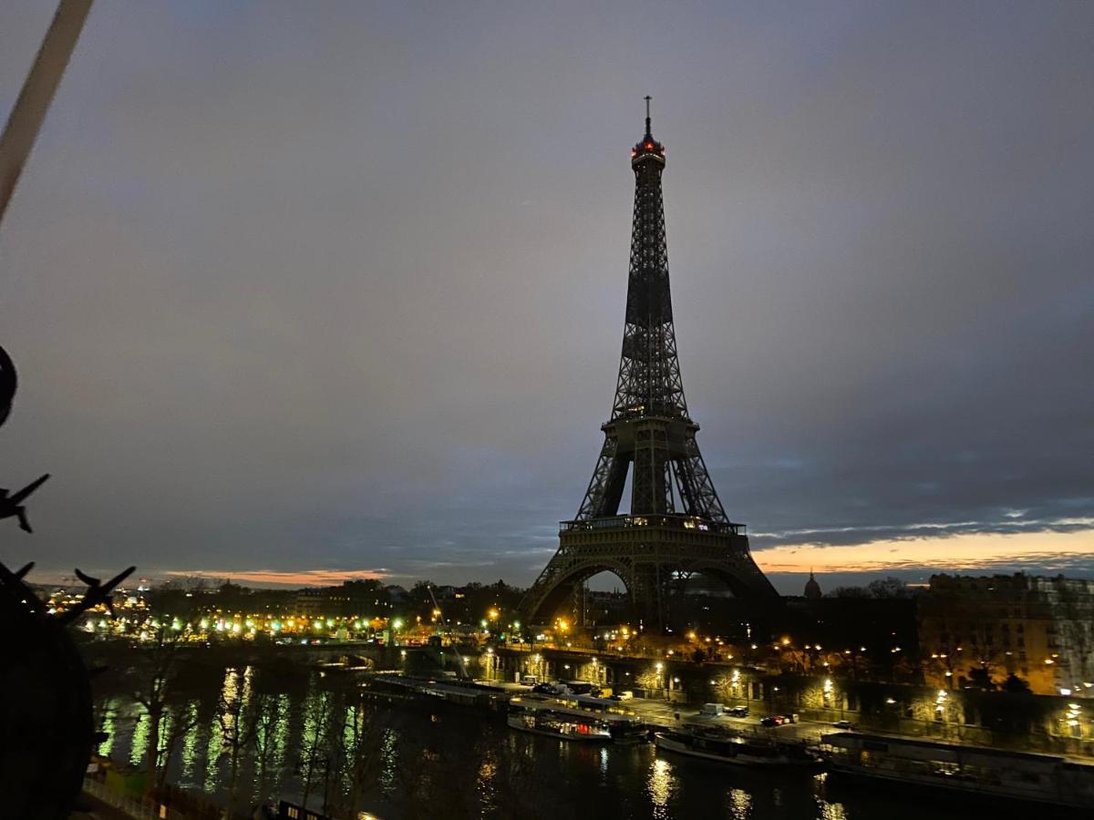 Eiffel Tower Romantic View Daire Paris Dış mekan fotoğraf